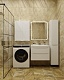 Style Line Мебель для ванной Бергамо Мини 70 подвесная белая Люкс антискрейтч Plus – фотография-39